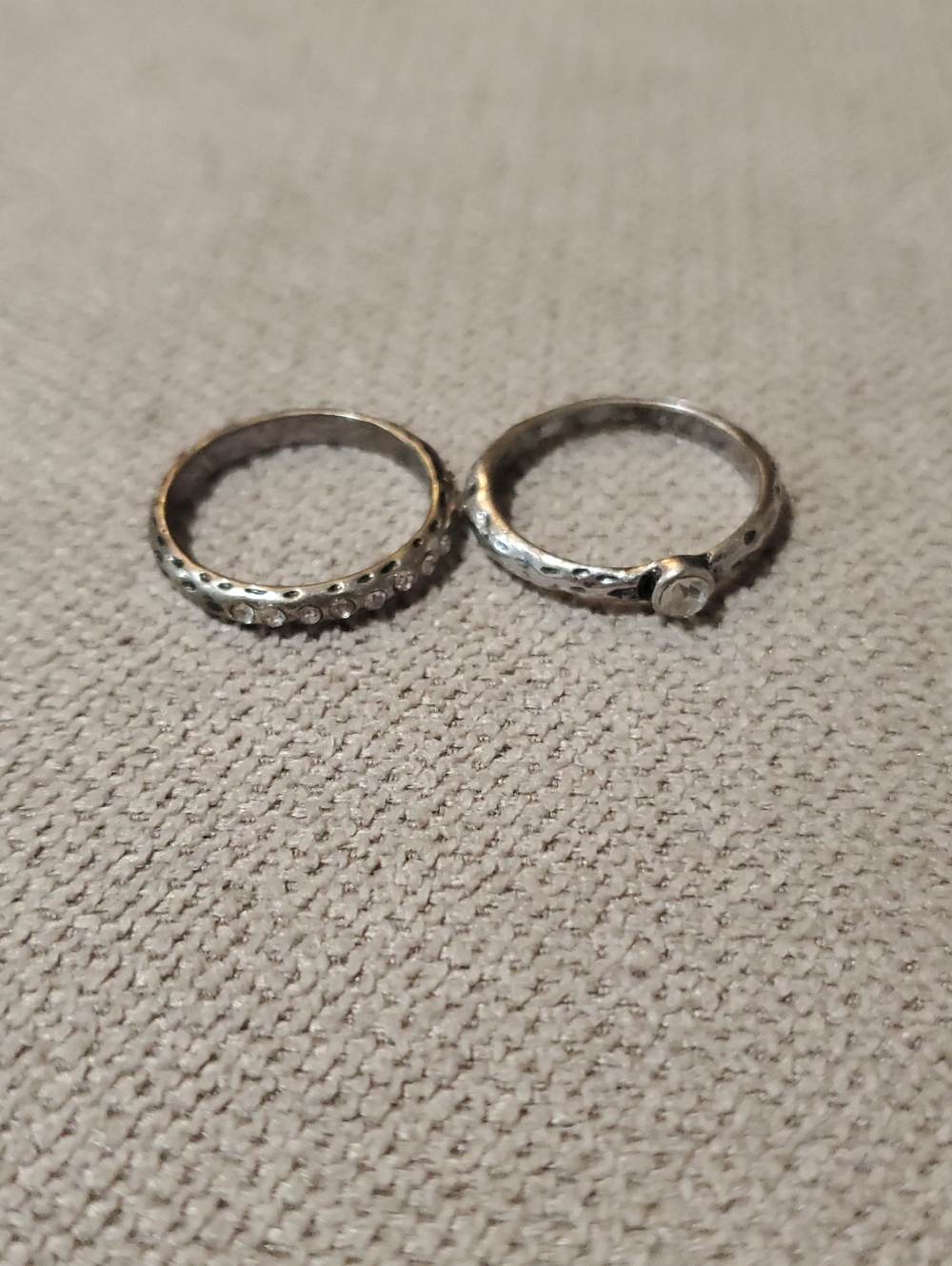 Silver Stackable Ring Set